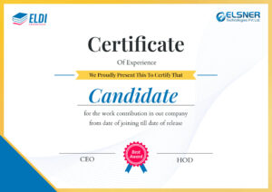 eldi-Certificate-experience